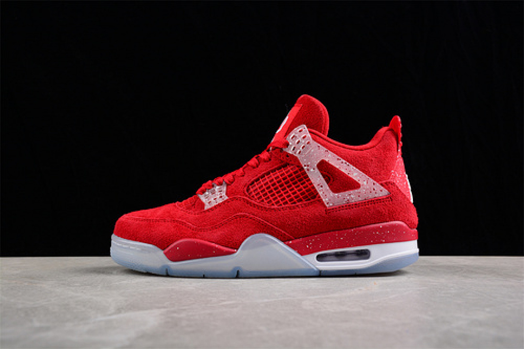 Jordan AIR JORDANS 4 RETRO OKLAHOMA SOONERS RED/RED/RED · AJ4-904282, photo 1