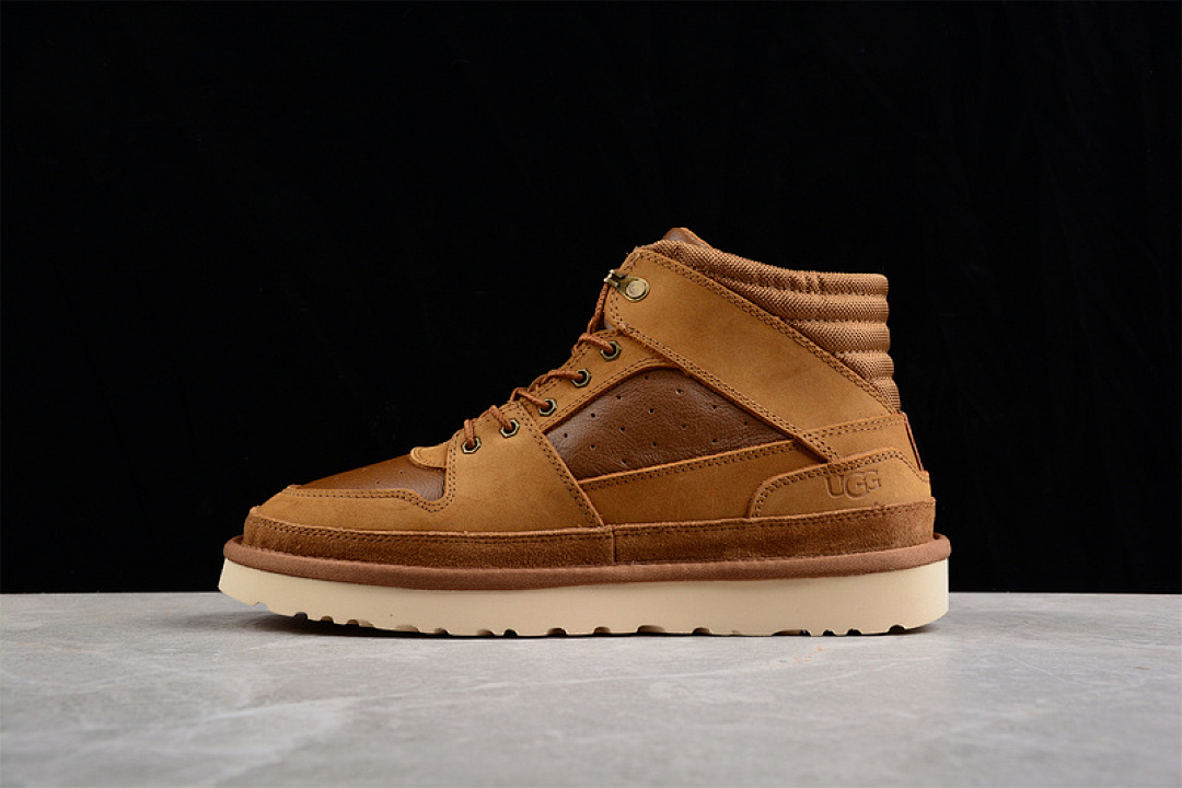 Timberland [U*G*G HIGH-TOP LACE-UP SHORT BOOTS BROWN/BROWN/LIGHT KHAKI]-[MAN:39-44], photo 1