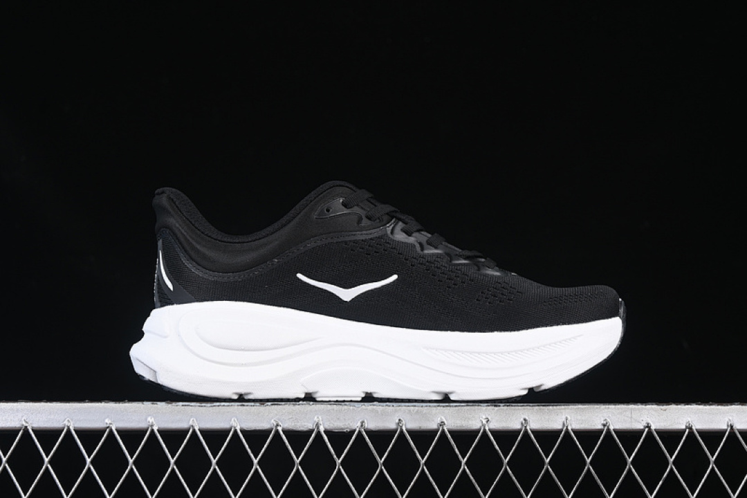 On Running [1162012 BWHT]-[HOKA ONE BONDI 9 WHITE/BLACK]-[WOMAN:36-39]-[MAN:40-45] - Image 2