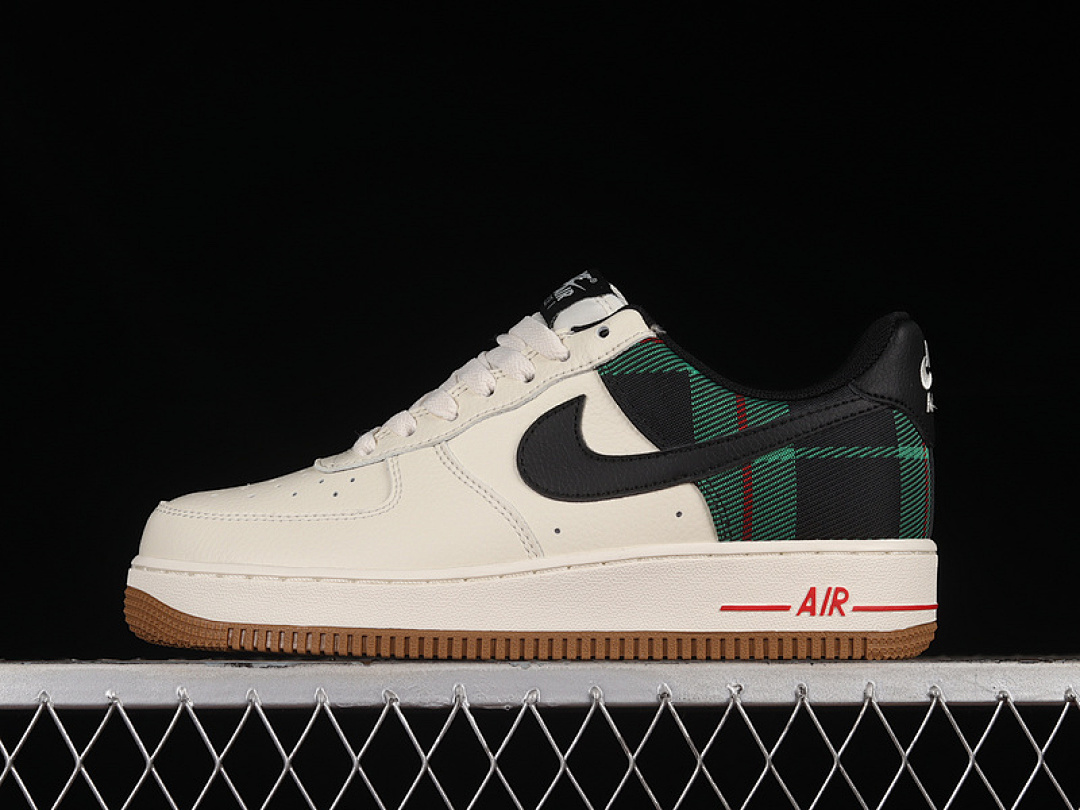 Nike [DV0791-100]-[AIR FORCE 1 LOW07 LX IVORY/BLACK/STADIUM GREEN/UNIVERSITY RED/GUM MEDIUM (BROWN]), photo 1