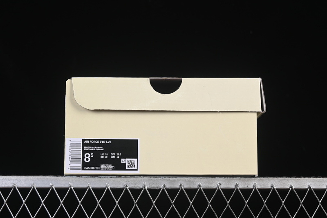 Nike [QW5606-261]-[AIR FORCE 1 07 LOW BLACK/BLUE/WHITE]-[WOMAN:36-39]-[MAN:40-45] - Image 12