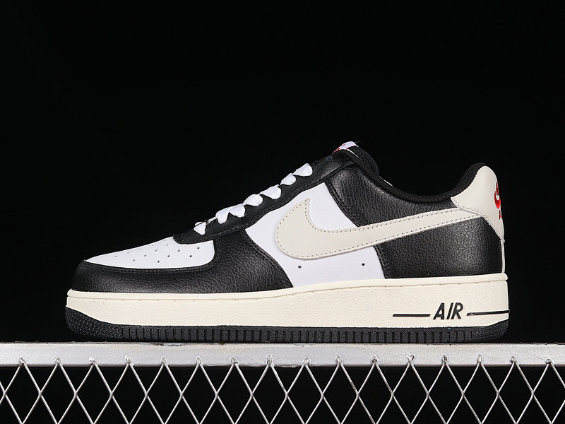Nike Nike AIR FORCE 1 LOW 07 BEIGE/BLACK/WHITE-RED · DE0099-001, photo 1