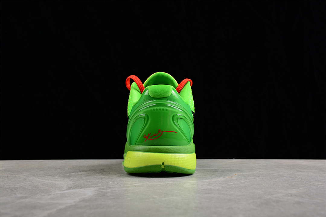 Nike [429659-701]-[ZOOM KOBE 6 GRINCH LIME GREEN/VARSITY RED-BLACK]-[MAN:41-46] - Image 11