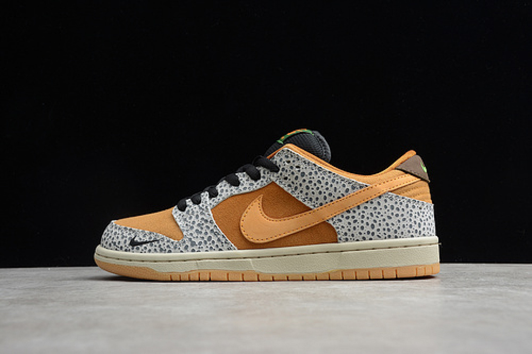 Unbranded [CD2563-002]-[SB DUNK LOW SAFARI NEUTRAL GREY/KUMQUAT-DESERT OCHRE]-[UNISEX:36-46], photo 1