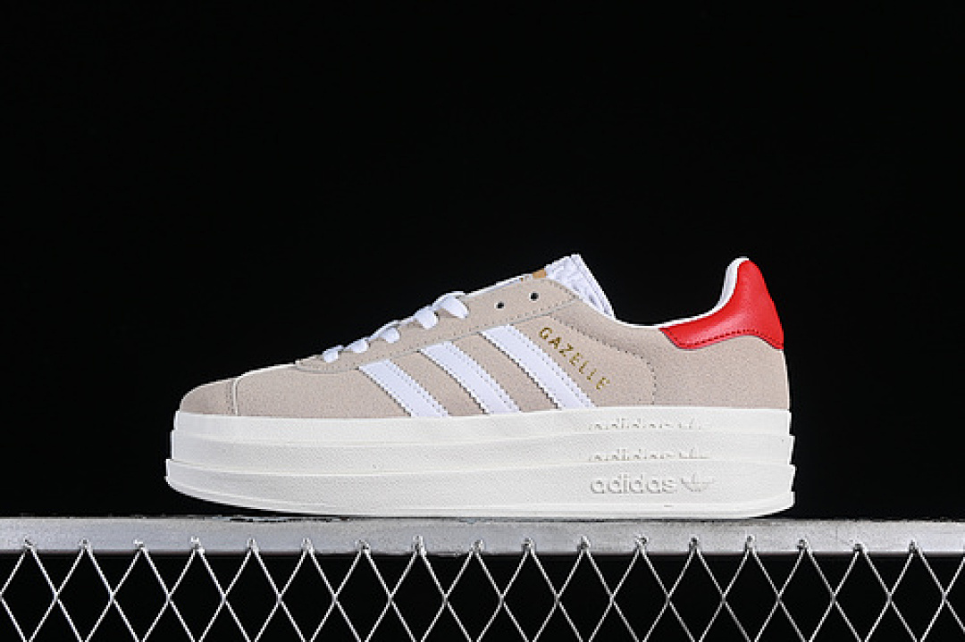 Unbranded [IG8671]-[ORIGINALS GAZELLE BOLD WONDER BEIGE/CLOUD WHITE/COLLEGIATE ORANGE]-[WOMAN:36-40], photo 1