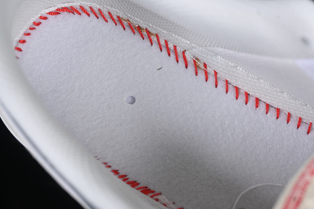 Nike [DM6688-023]-[AIR FORCE 1 07 LOW SUPREME WHITE/GREY/RED]-[WOMAN:36-39]-[MAN:40-45] - Image 5