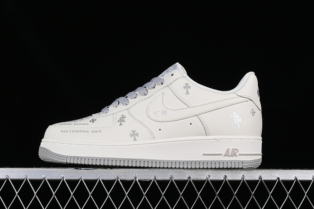Nike Nike AIR FORCE 1 07 LOW WHITE/GREY · KL2307-502, photo 1