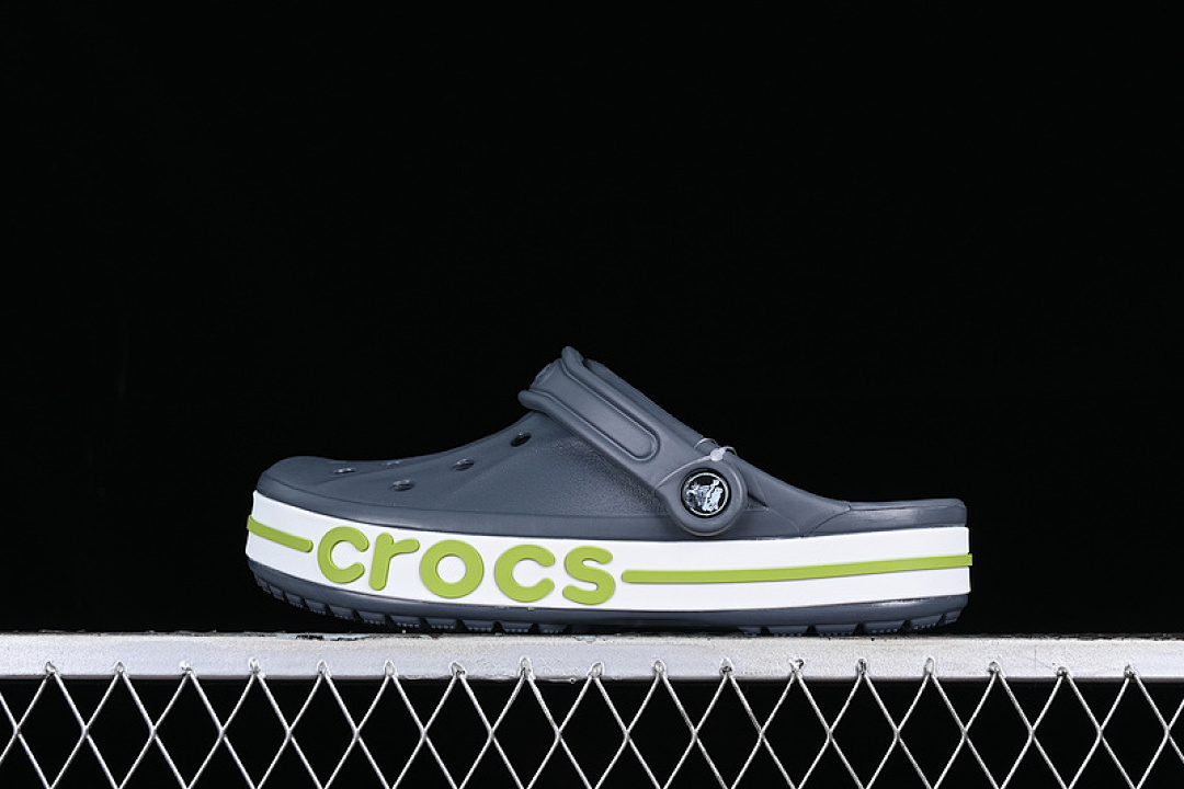Crocs Crocs [ DUAL USE BEACH HOLE SHOES WHITE/GREEN/BLUE]-[WOMAN:34-39]-[MAN:40-46], photo 1