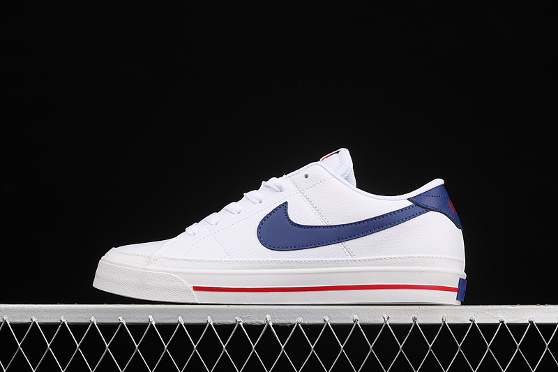COURT LEGACY WHITE/NAVY BLUE/UNIVERSITY RED · DA5380-107, photo 1