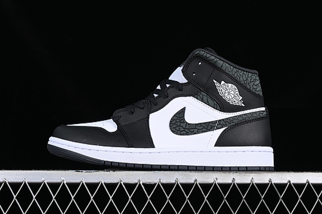 Jordan [FB9911-001]-[AIR JORDAN 1 MID WHITE/BLACK]-[MAN:40-46], photo 1