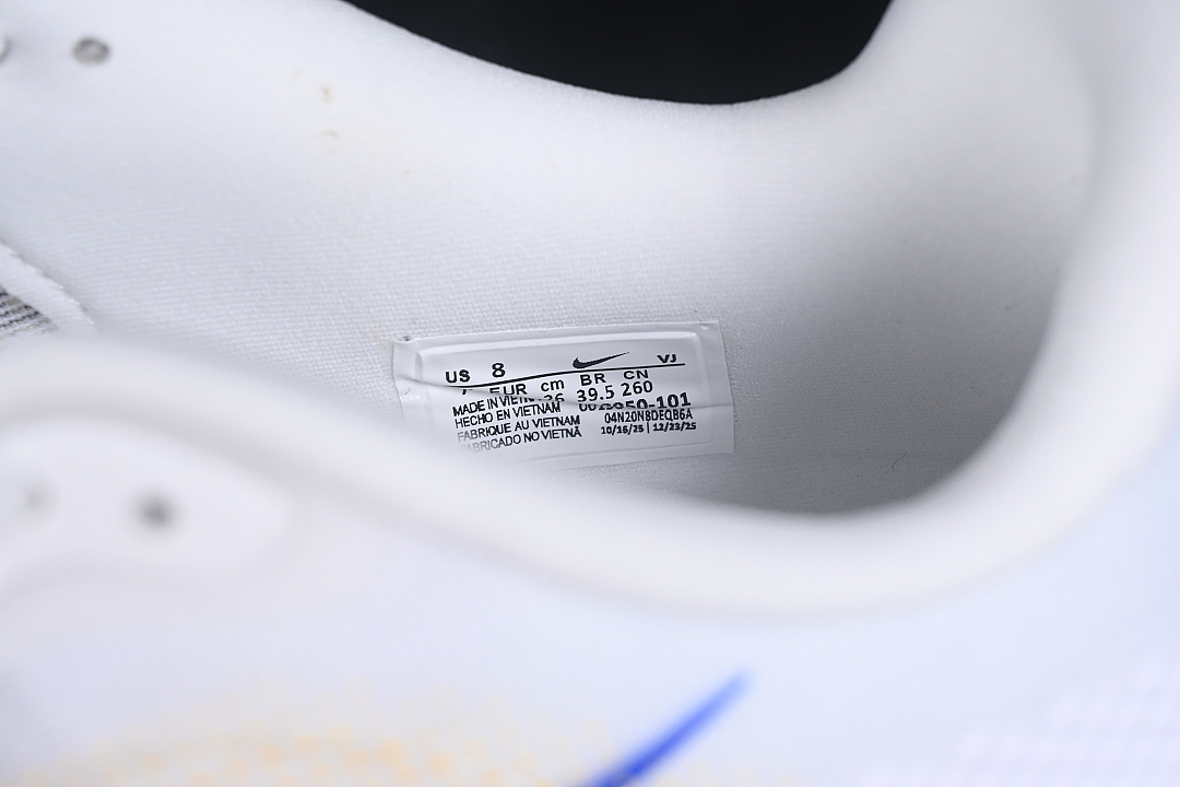 Nike [HQ2050-101]-[VOMERO PREMIUM WHITE/LAPIS-TOTAL ORANGE]-[WOMAN:36-39]-[MAN:40-46] - Image 6