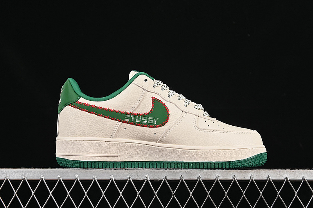 Nike [KJ1688-002]-[AIR FORCE 1 07 LOW GREY/GREEN]-[WOMAN:36-39]-[MAN:40-45] - Image 16