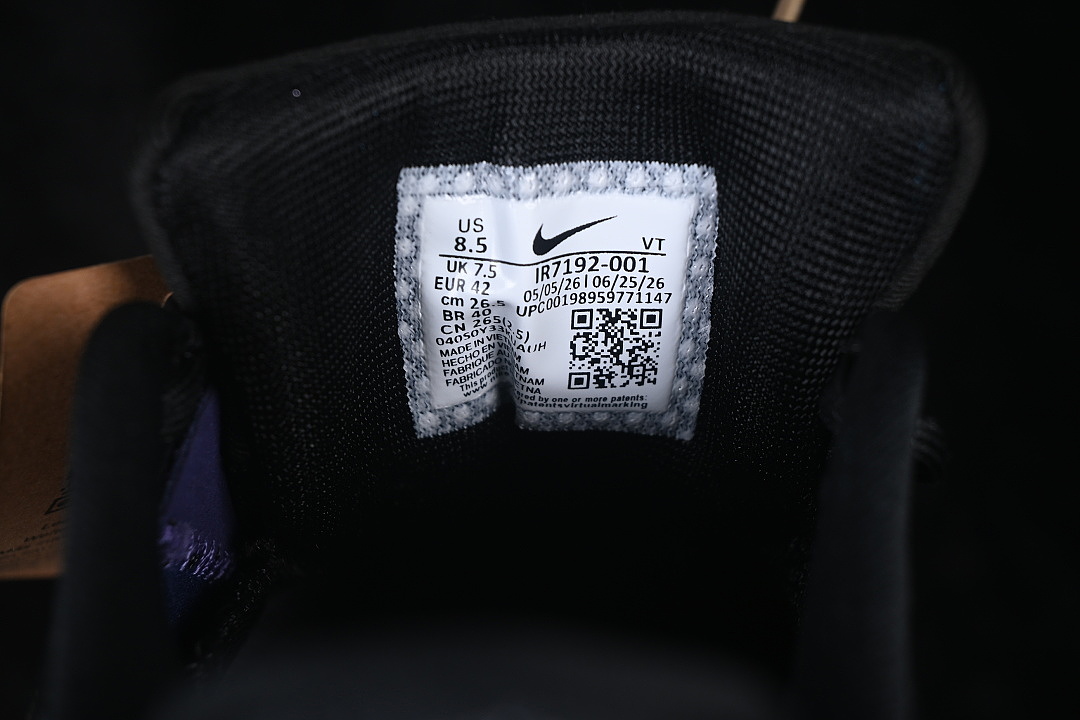 Nike [IR7192-001]-[ZOOM PEGASUS 42 LIGHTWEIGHT RUNNING SHOES BLACK/GREY]-[WOMAN:36-39]-[MAN:40-46] - Image 5