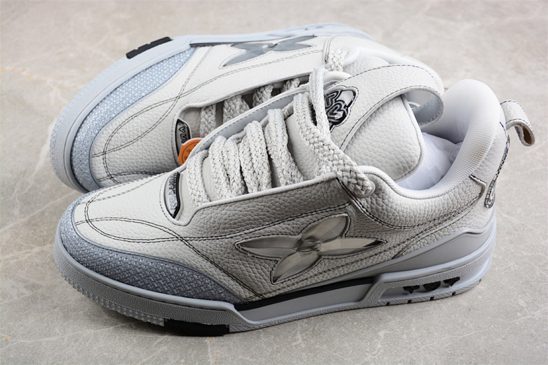 Louis Vuitton [L*V TRAINER WHITE/GREY]-[WOMAN:35-39]-[MAN:40-46] - Image 10