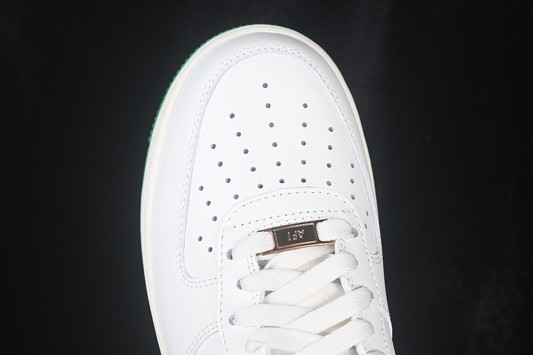 Nike [IX5019-131]-[AIR FORCE 1 07 LOW CASUAL SNEAKERS DARK GREEN/GREEN]-[WOMAN:36-39]-[MAN:40-45] - Image 9