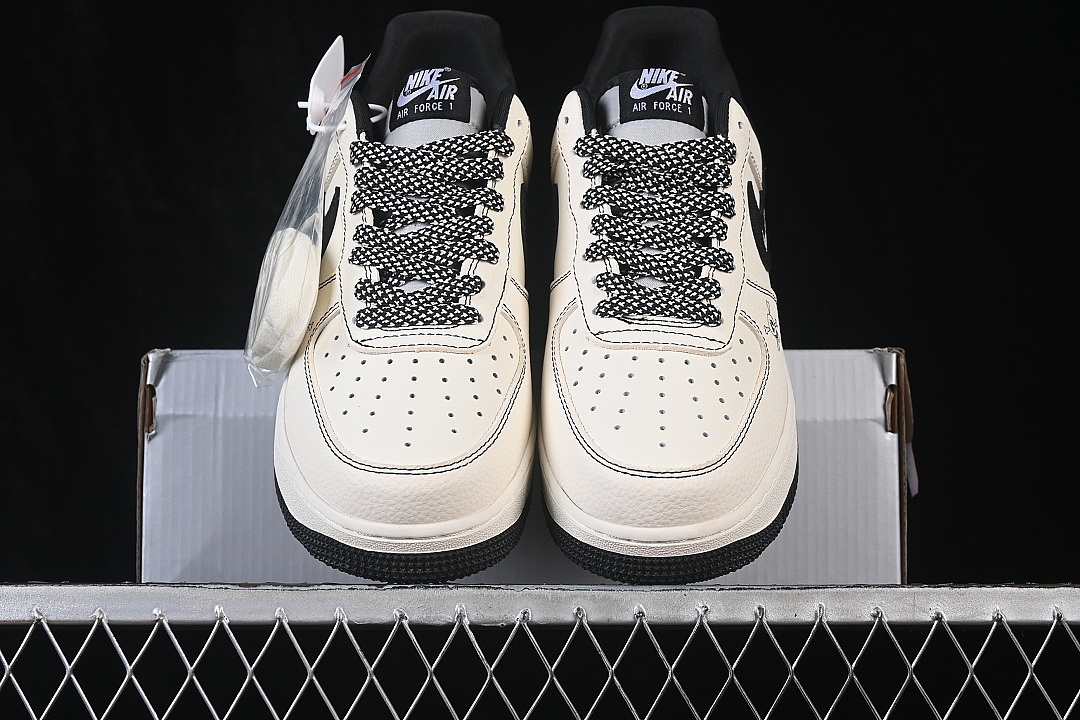 Nike [LD1999-026]-[AIR FORCE 1 07 LOW CASUAL SNEAKERS WHITE/BLACK/WHITE]-[WOMAN:36-39]-[MAN:40-45] - Image 13