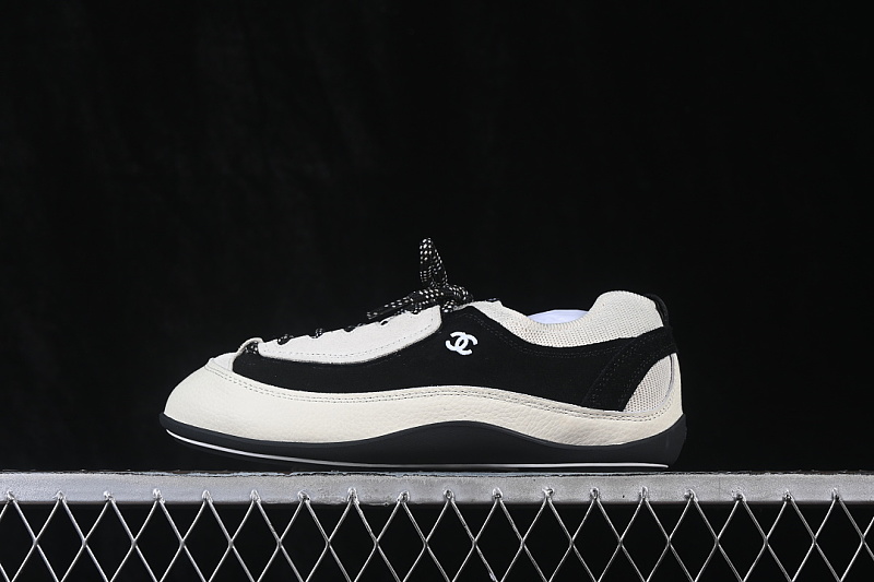 Chanel [G47413]-[26A RETRO COLOR BLOCKED CASUAL LIFE SHOES BLACK/WHITE]-[WOMAN:35-39]-[MAN:40]