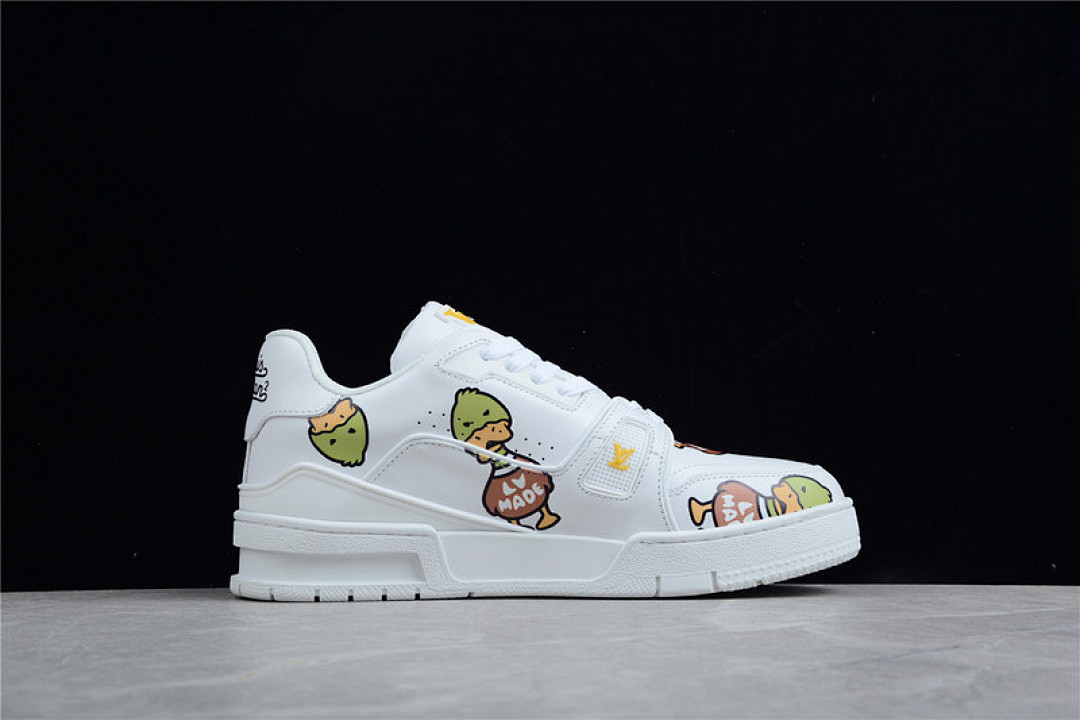 Louis Vuitton [65PIOO201]-[L*V TRAIL SNEAKERS WHITE/WHITE/MULTI-COLOR]-[MAN:38-45] - Image 13