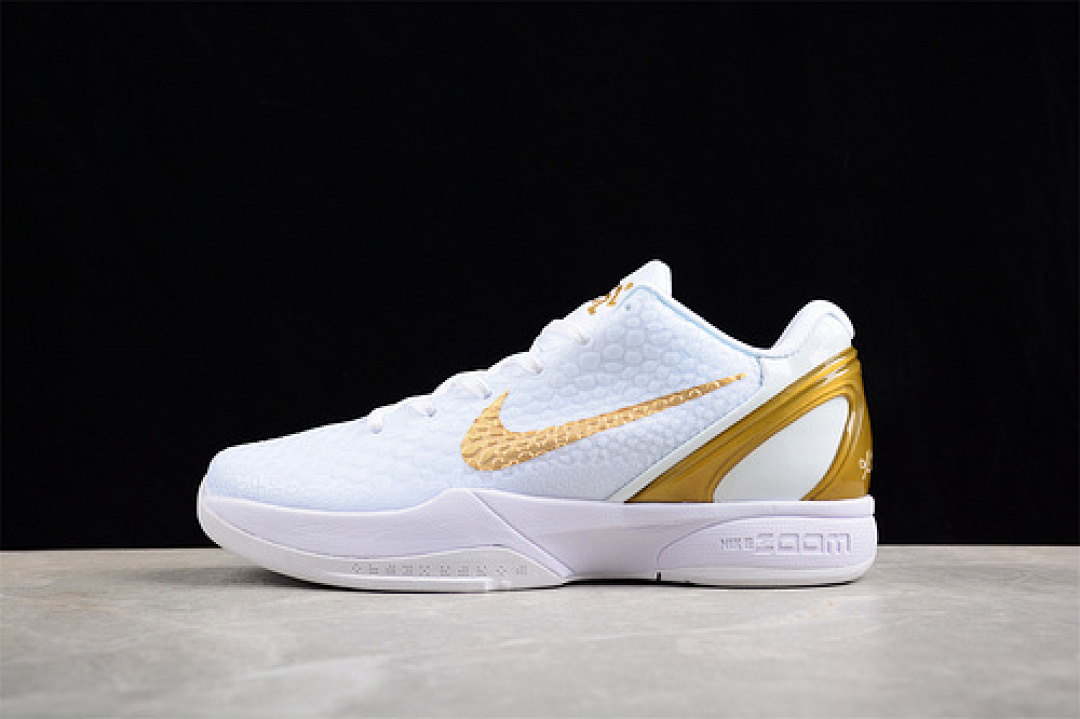 Nike [CW2190-101]-[ZOOM KOBE WHITE/GOLD]-[MAN:40-46] - Image 4
