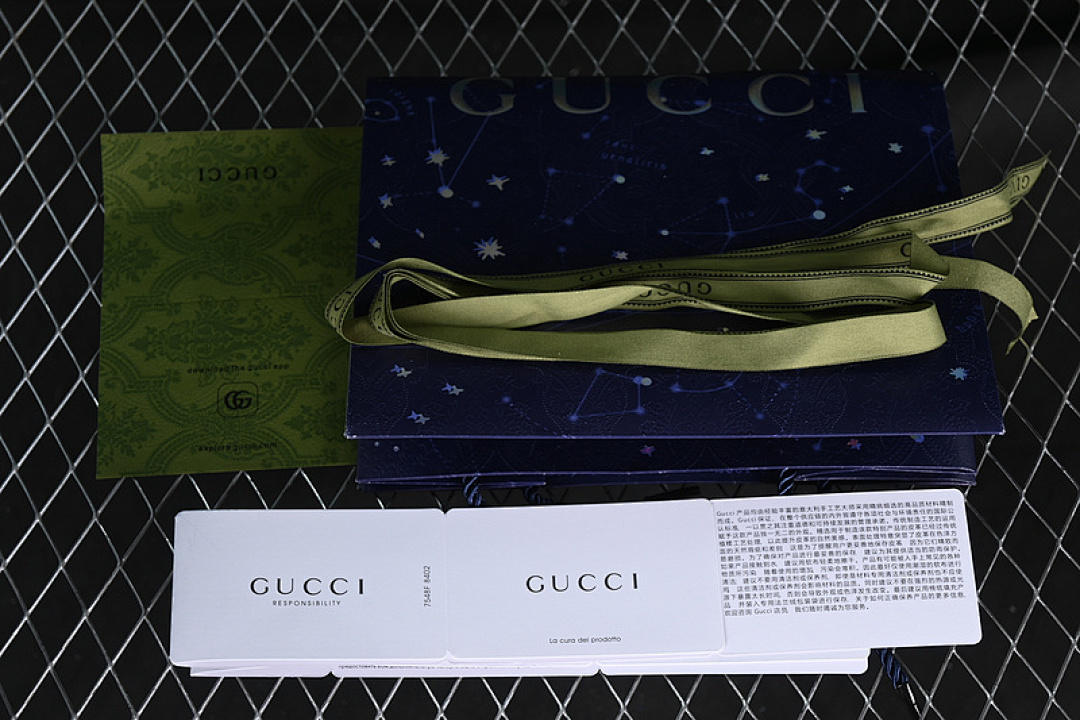 Gucci [9Y9209443]-[GU*CCI DISTRESSED SCREENER SNEAKER WHITE/BROEN/PURPLE/RED/GREEN]-[WOMAN:35-40] - Image 2