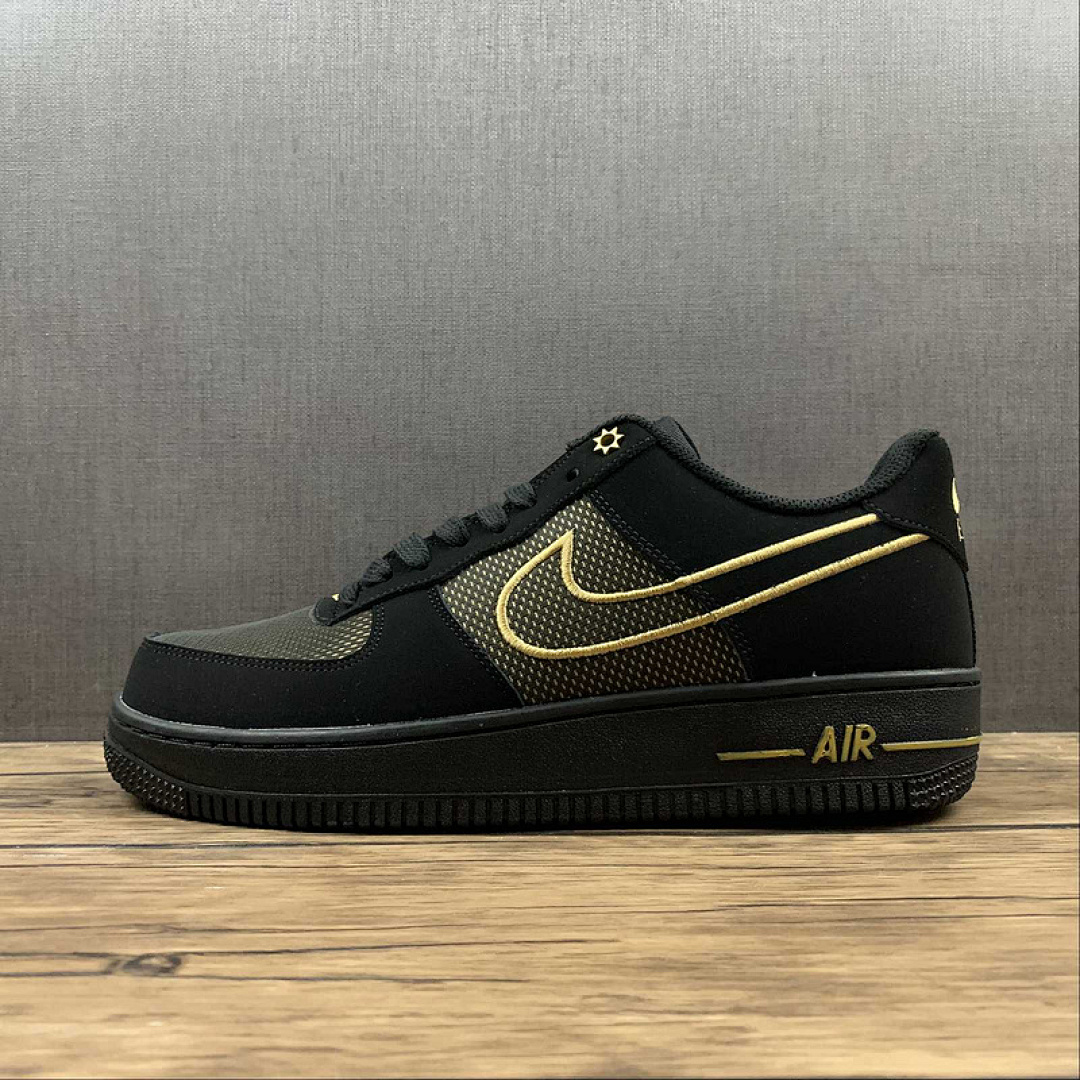 Nike Nike AIR FORCE 1 LOW LEGENDARY BLACK/BLACK/METALLIC GOLD · DM8077-001, photo 1