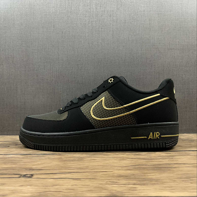 Nike Nike AIR FORCE 1 LOW LEGENDARY BLACK/BLACK/METALLIC GOLD · DM8077-001, photo 1