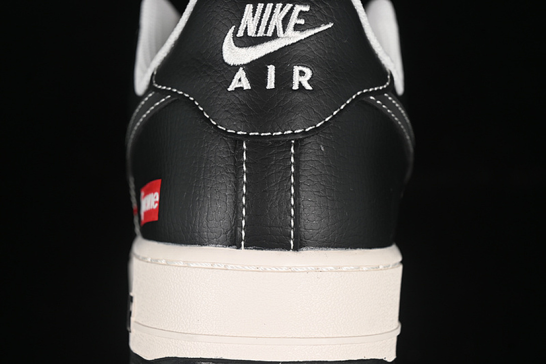 Nike [HH7518-053]-[AIR FORCE 1 07 LOW SUPREME WHITE/BLACK]-[WOMAN:36-39]-[MAN:40-45] - Image 7