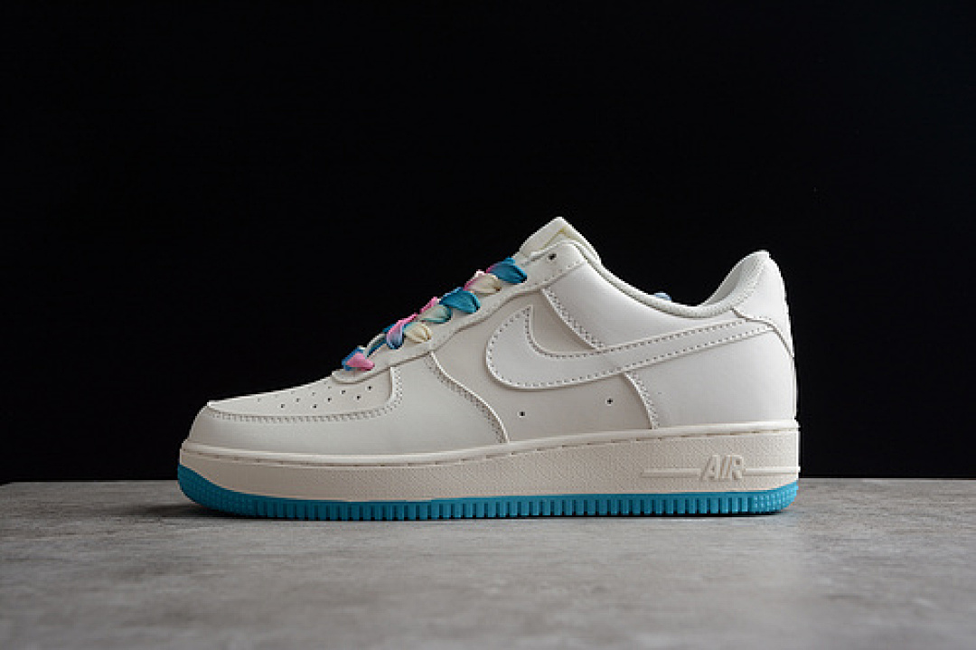 Nike [CH6696-326]-[AIR FORCE 1 07 LOW WHITE/BLUE/PINK]-[WOMAN:36-39]-[MAN:40-45], photo 1
