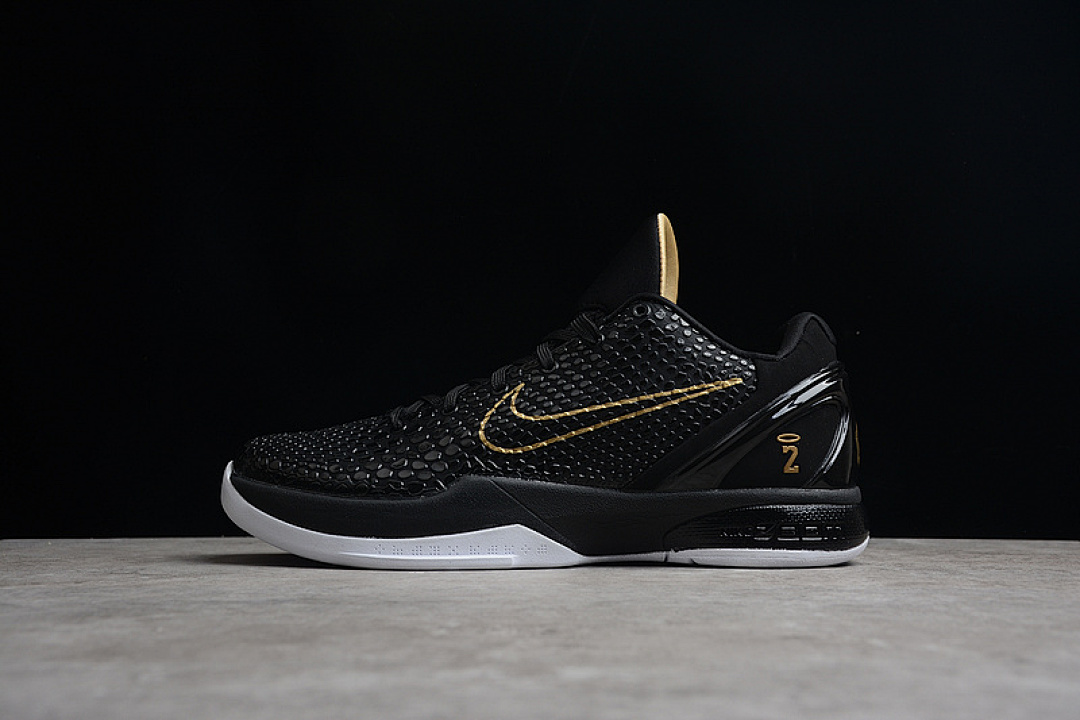 Nike Nike ZOOM KOBE 6 BALCK DEL SOL MAMBA BLACK/METALLIC GOLD · KB0824-127, photo 1
