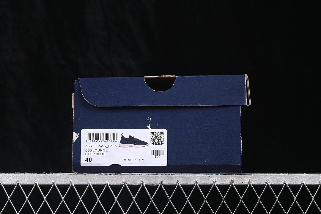 Dior [LOUNGE LACE UP CASUAL LIFE SHOES CONCRETE NAVY BLUE/MIDNIGHT BLUE]-[MAN:40-45] - Image 10