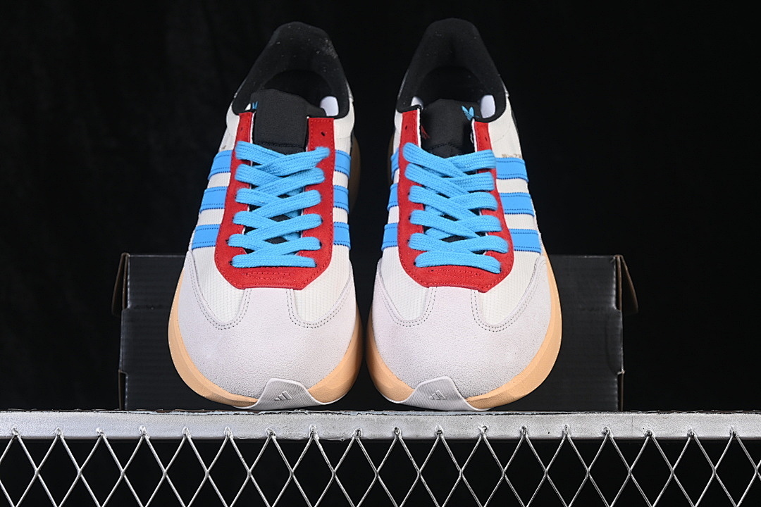 Adidas [CJ7708]-[ADIZERO EVO SL 72 LEISURE RUNNING SHOES WHITE/BLUE/BLACK]-[WOMAN:36-39]-[MAN:40-45] - Image 13