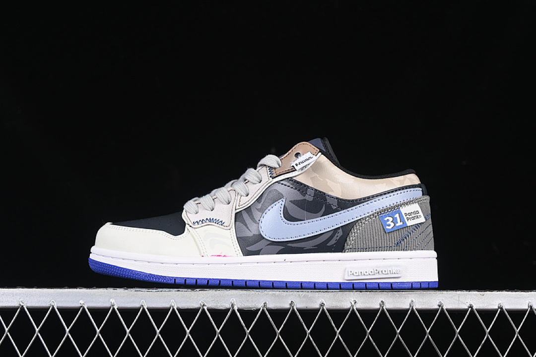 Jordan [553558-154]-[ID][-AIR JORDAN 1 LOW WHITE/COURT PURPLE/TROPICAL TWIST/BLACK]-[UNISEX:35.5-47.5], photo 1
