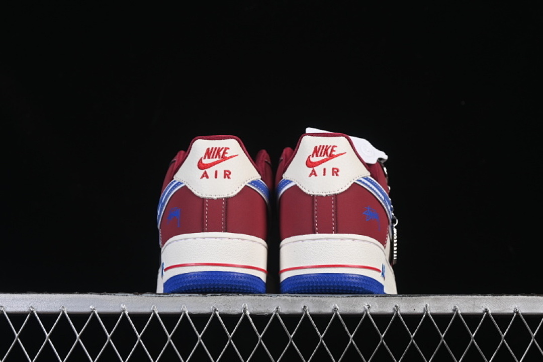 Nike [SY1388-005]-[AIR FORCE 1 07 LOW WHITE/RED/NAVY BLUE]-[WOMAN:36-39]-[MAN:40-45] - Image 14