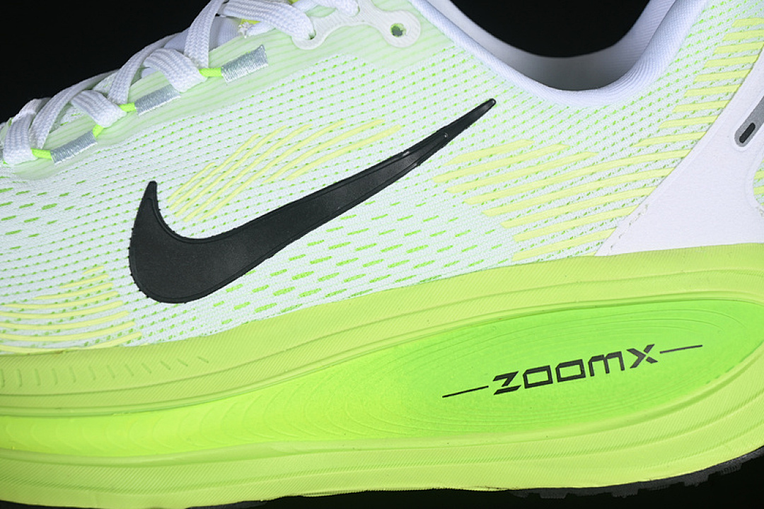 Nike [HM6804-102]-[AIR ZOOM VOMERO 18 WHITE/ELECTRIC GREEN/VOLT/BLACK]-[WOMAN:36-39]-[MAN:40-46] - Image 8