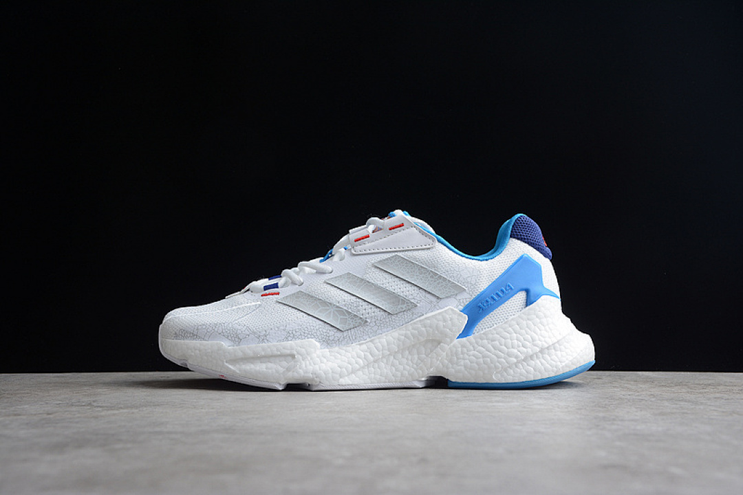 X9000L4 SHOES CLOUD WHITE/SILVER/BLUE · GY1333, photo 1