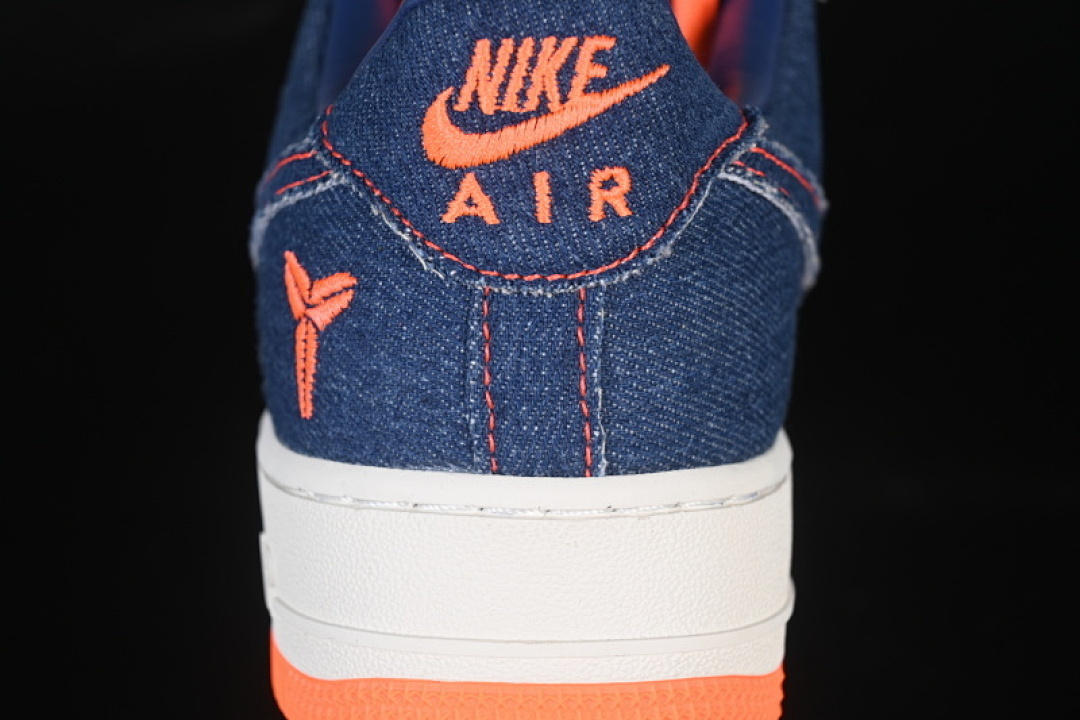 Nike [CW2288-111]-[AIR FORCE 1 07 LOW BLUE/ORANGE/WHITE]-[WOMAN:36-39]-[MAN:40-45] - Image 7