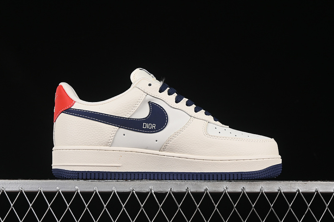 Nike [KK1988-067]-[AIR FORCE 1 07 LOW BLUE/WHITE/RED]-[WOMAN:36-39]-[MAN:40-45] - Image 16