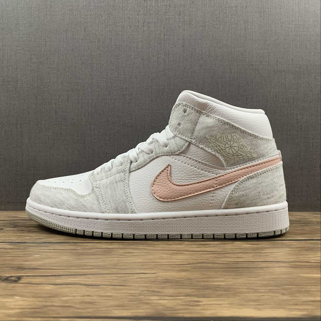 Jordan [DN4045-001]-[AIR JORDAN 1 MID SE LIGHT IRON ORE/ATMOSPHERE/WHITE]-[WOMAN:36-39]-[MAN:40-46], photo 1