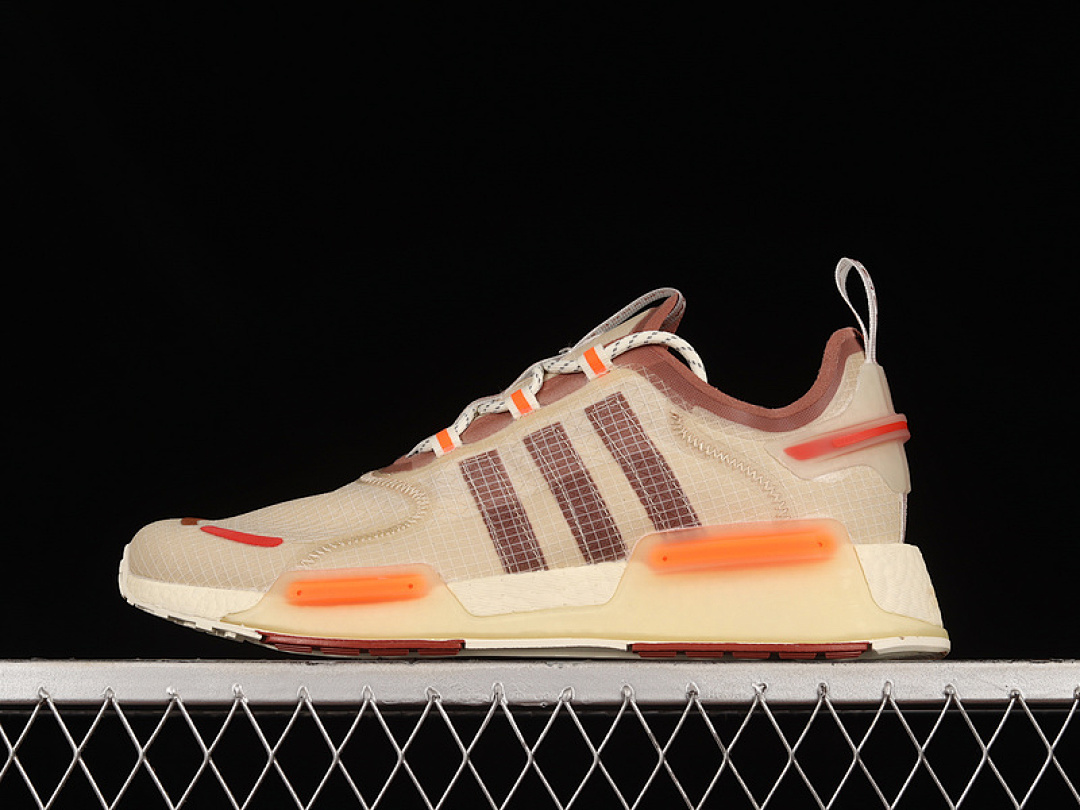 Off-White NMD_V3 BOOST SHOES BLISS/WILD SEPIA/Off-White · GW3057, photo 1