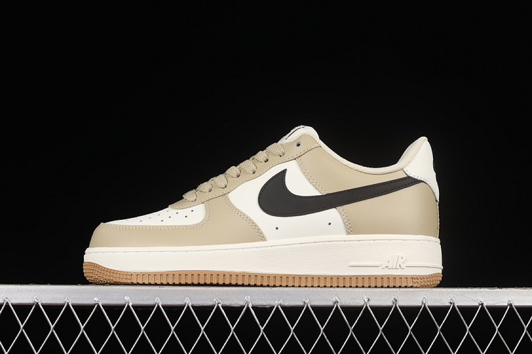 Nike [DH5969-633]-[AIR FORCE 1 LOW 07 KHAKI/BEIGE/BLACK]-[WOMAN:36-39]-[MAN:40-45], photo 1