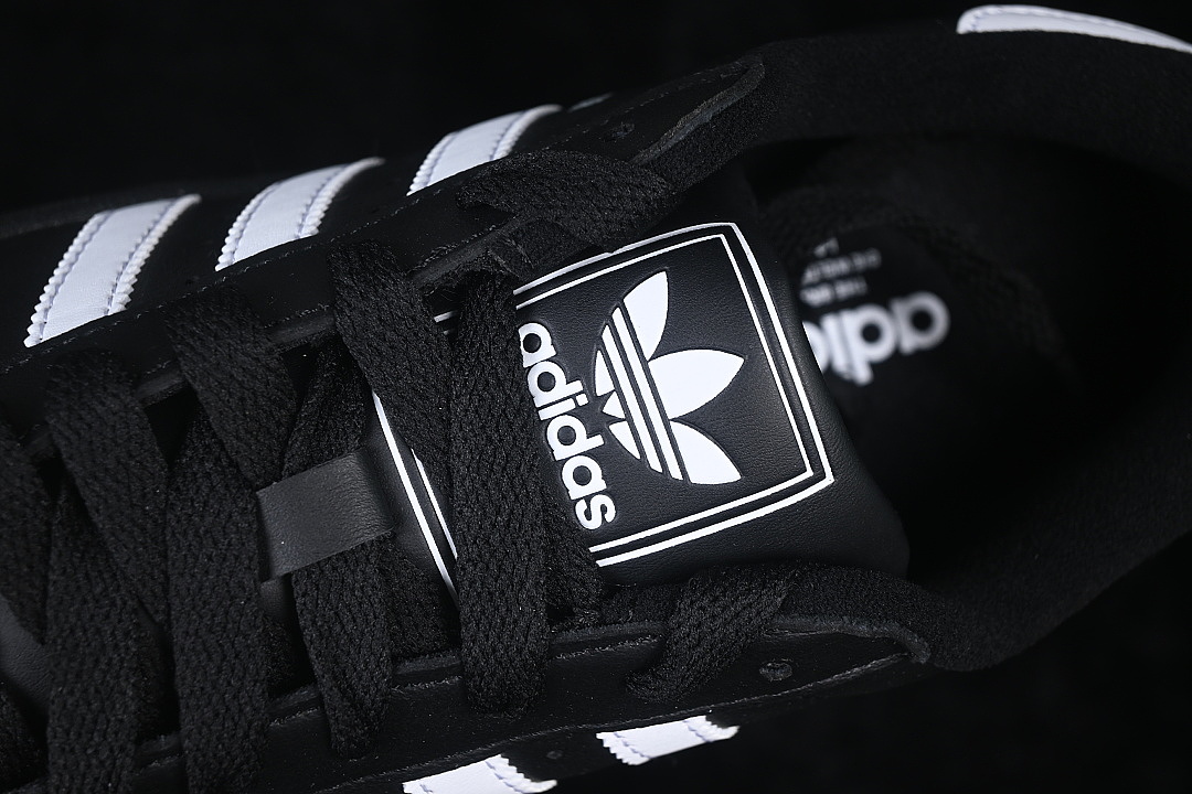 Unbranded [JI0079]-[SUPERSTAR II SHELL TOE CASUAL SNEAKERS BLACK/INKINESS]-[WOMAN:36-39]-[MAN:40-45] - Image 8