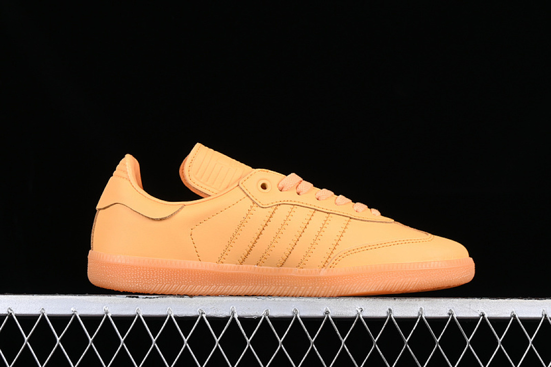 Adidas [IE7293]-[ADIDAS PHARRELL WILLIAMS ORIGINALS SAMBA YELLOW/BROWN]-[WOMAN:36-39]-[MAN:40-45] - Image 16