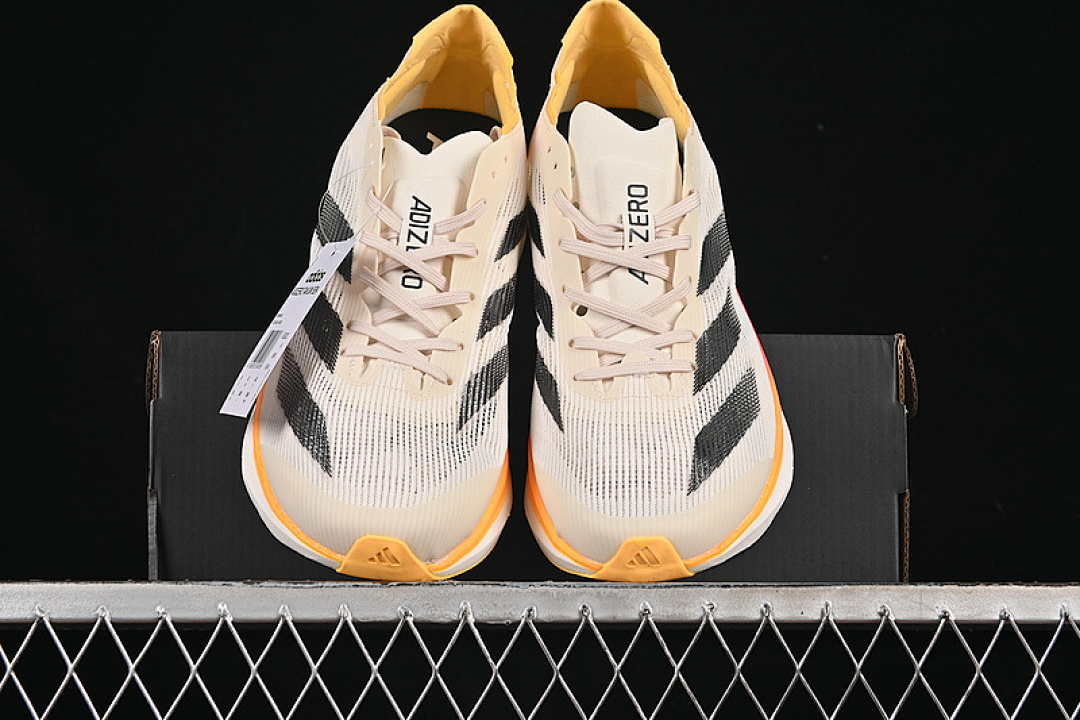 Adidas [IG8202]-[ADIZERO TAKUMI SEN 10 M BEIGE/BLACK/YELLOW]-[WOMAN:36-39]-[MAN:40-45] - Image 13
