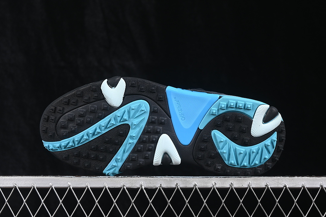 Unbranded [VIRGIL ABLOH CO BRANDED RETRO RUNNING SHOES SKY BLUE/BLACK]-[WOMAN:36-39]-[MAN:40-47] - Image 13