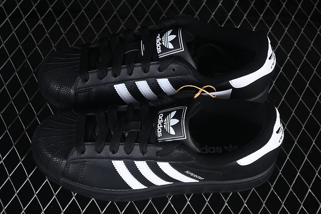 Unbranded [JI0079]-[SUPERSTAR II SHELL TOE CASUAL SNEAKERS BLACK/INKINESS]-[WOMAN:36-39]-[MAN:40-45] - Image 10