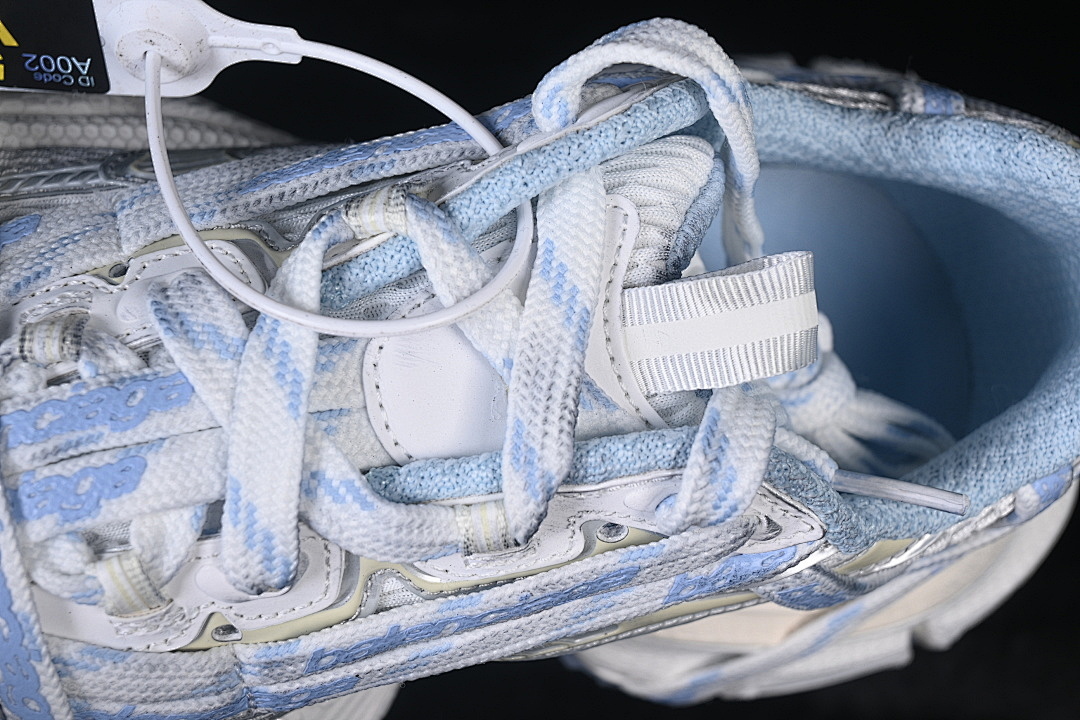 Balenciaga [W3XHL9949]-[3XL EXTREME LACES RUNNING SHOES WHITE/BLUE/GREY]-[WOMAN:35-39]-[MAN:40-46] - Image 10