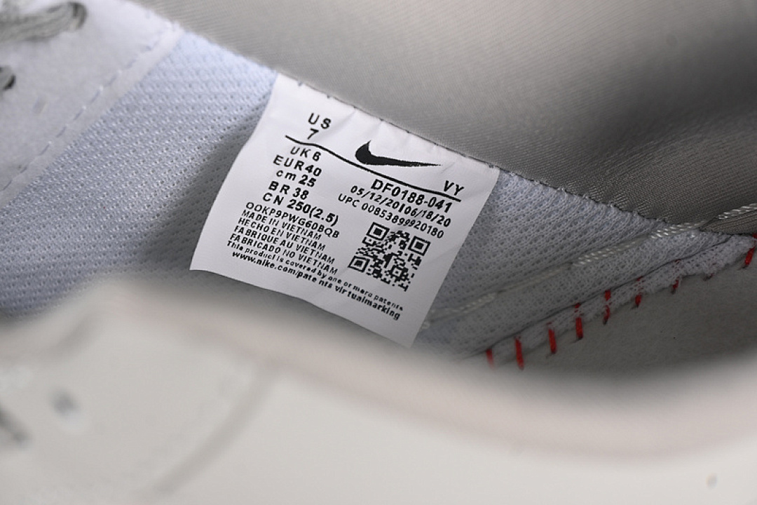 Nike [DF0188-041]-[AIR FORCE 1 07 LOW WHITE/GREY]-[WOMAN:36-39]-[MAN:40-45] - Image 6