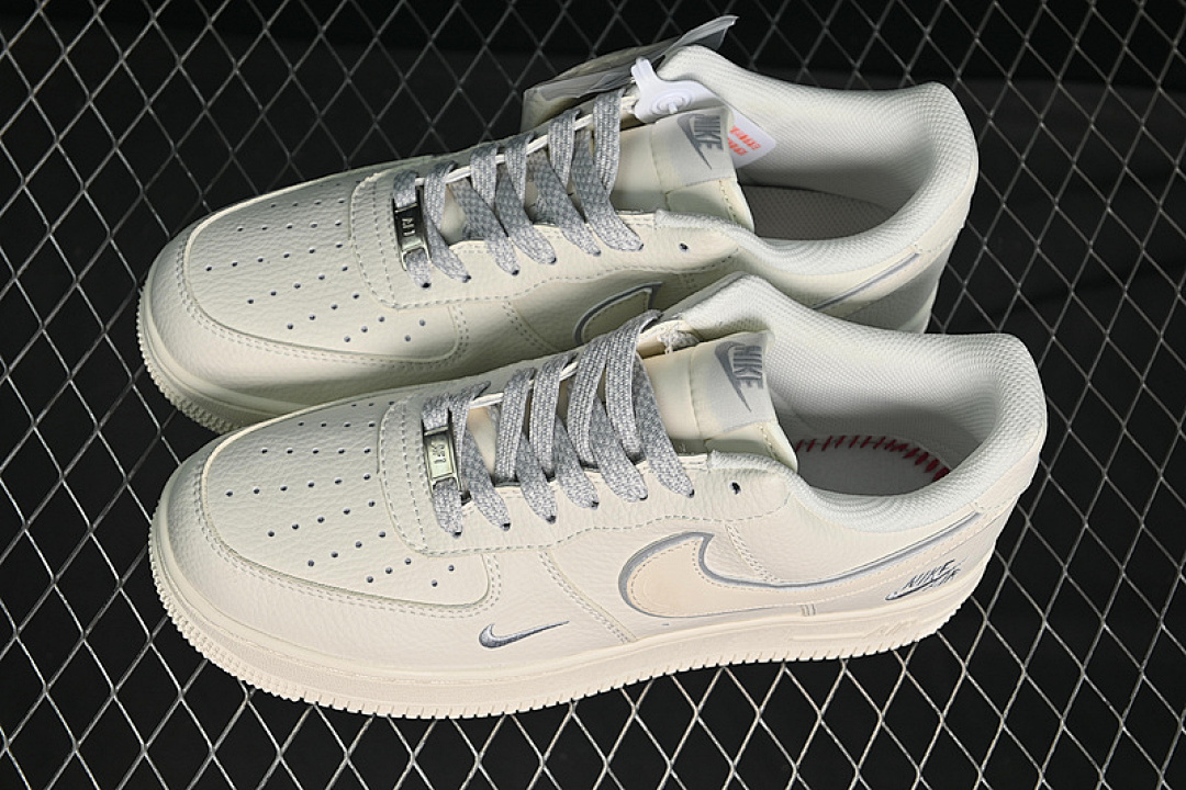 Nike [CS5288-033]-[AIR FORCE 1 07 LOW WHITE/GREY]-[WOMAN:36-39]-[MAN:40-45] - Image 11