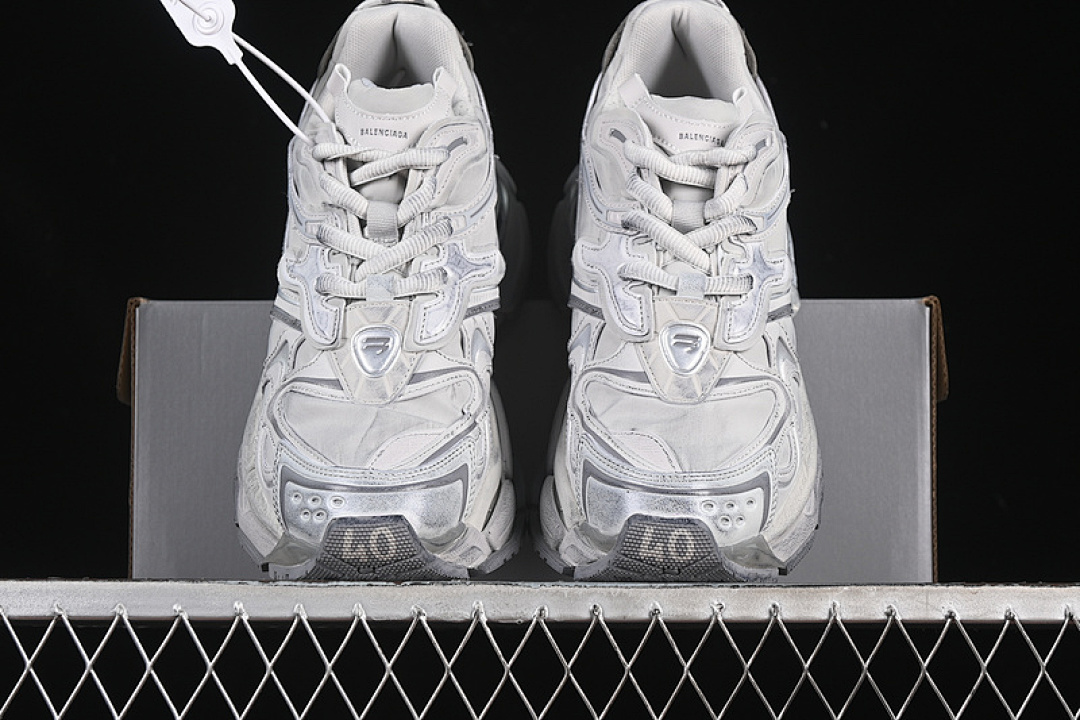 Balenciaga [WRNNY1180]-[BA*LEN*CIAGA RUNNER.2 NYLON 8.0 GREY/SILVER]-[WOMAN:35-39]-[MAN:40-46] - Image 14