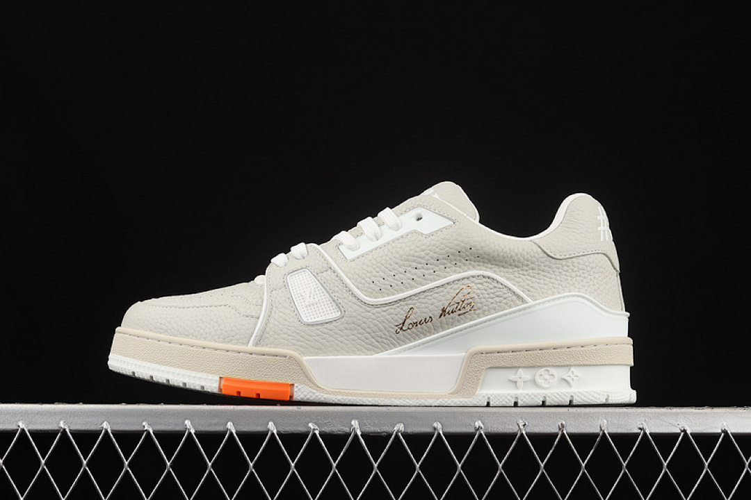 Louis Vuitton Louis Vuitton [L*V 2021S TRAINER WHITE/LIGHT GREY/GOLD]-[MAN:38-45], photo 1